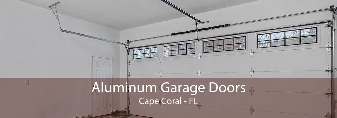 Aluminum Garage Doors Cape Coral - FL