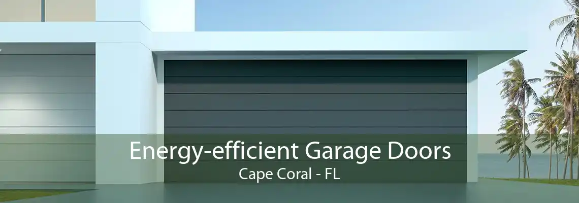 Energy-efficient Garage Doors Cape Coral - FL