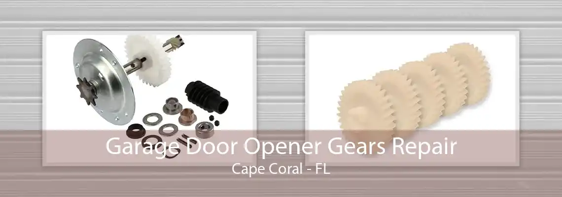 Garage Door Opener Gears Repair Cape Coral - FL