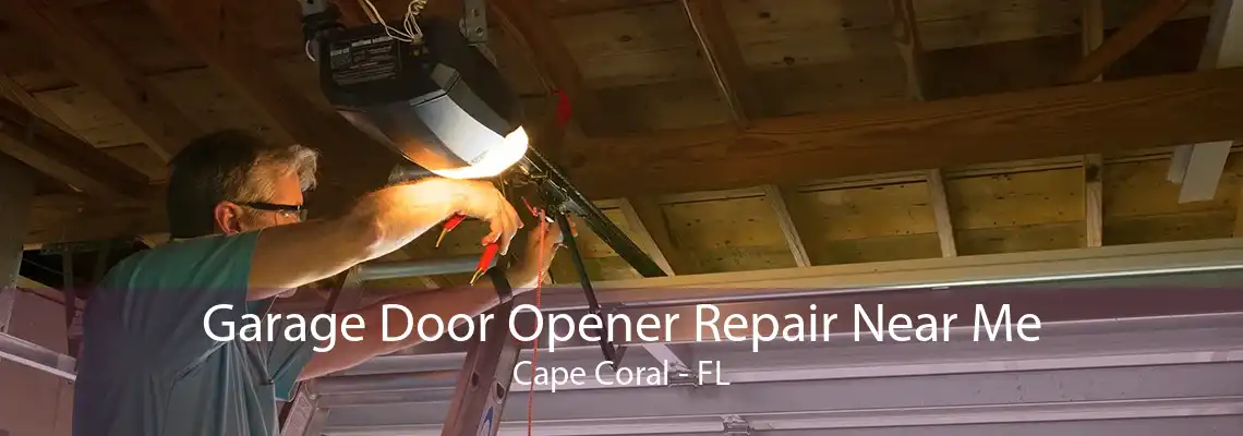 Garage Door Opener Repair Near Me Cape Coral - FL