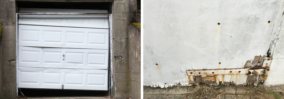 Rotten Commercial Garage Door Repair in Cape Coral, FL