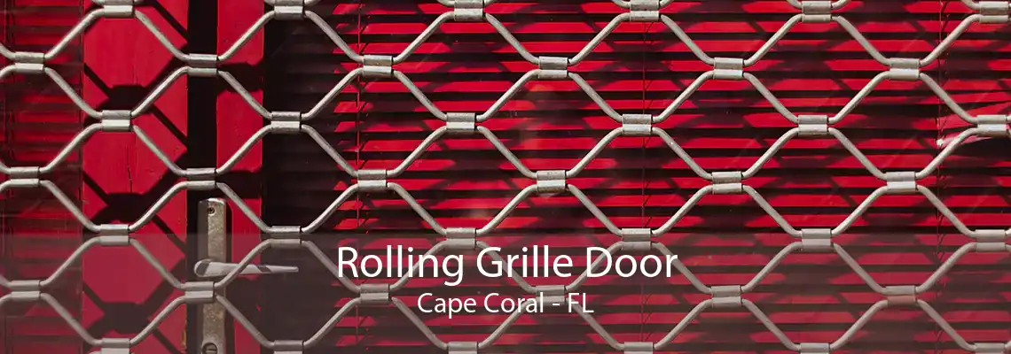 Rolling Grille Door Cape Coral - FL