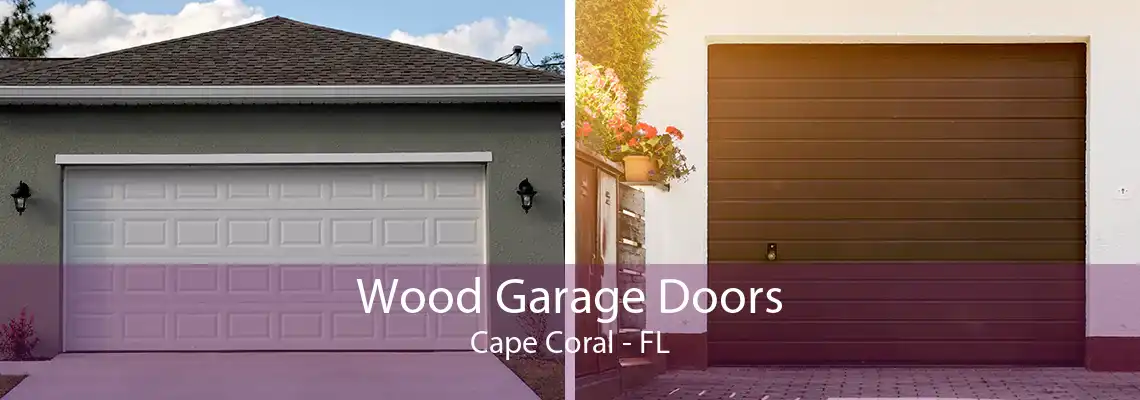 Wood Garage Doors Cape Coral - FL